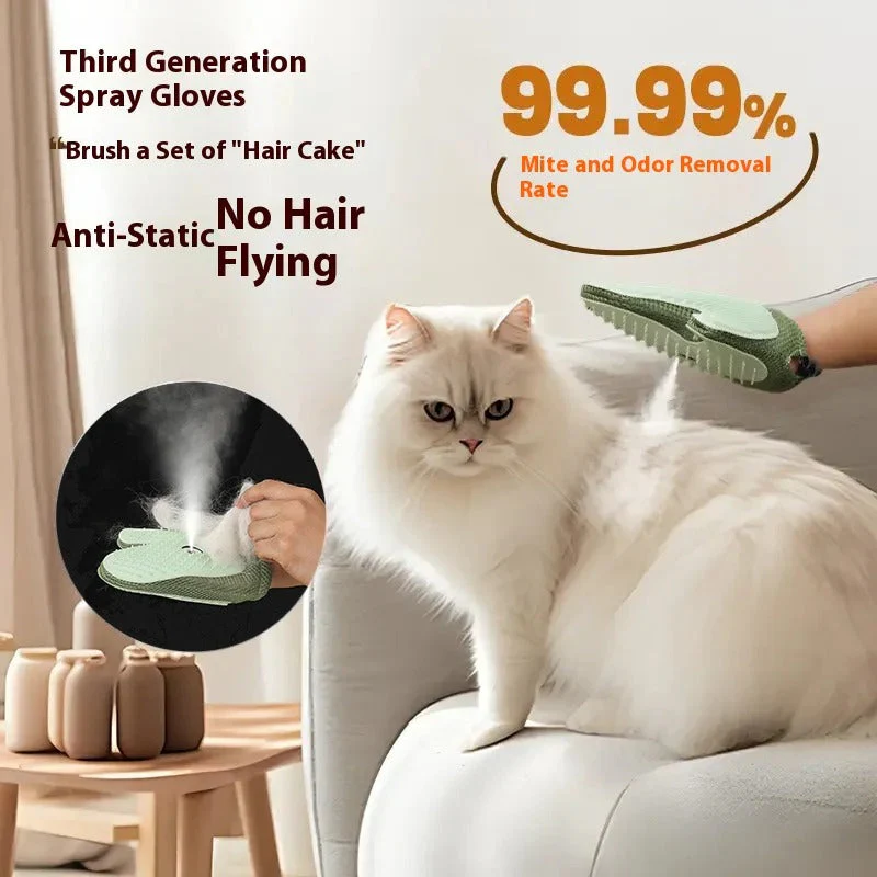 Yopoll 4-in-One Steam Grooming Mist Glove - Image 4