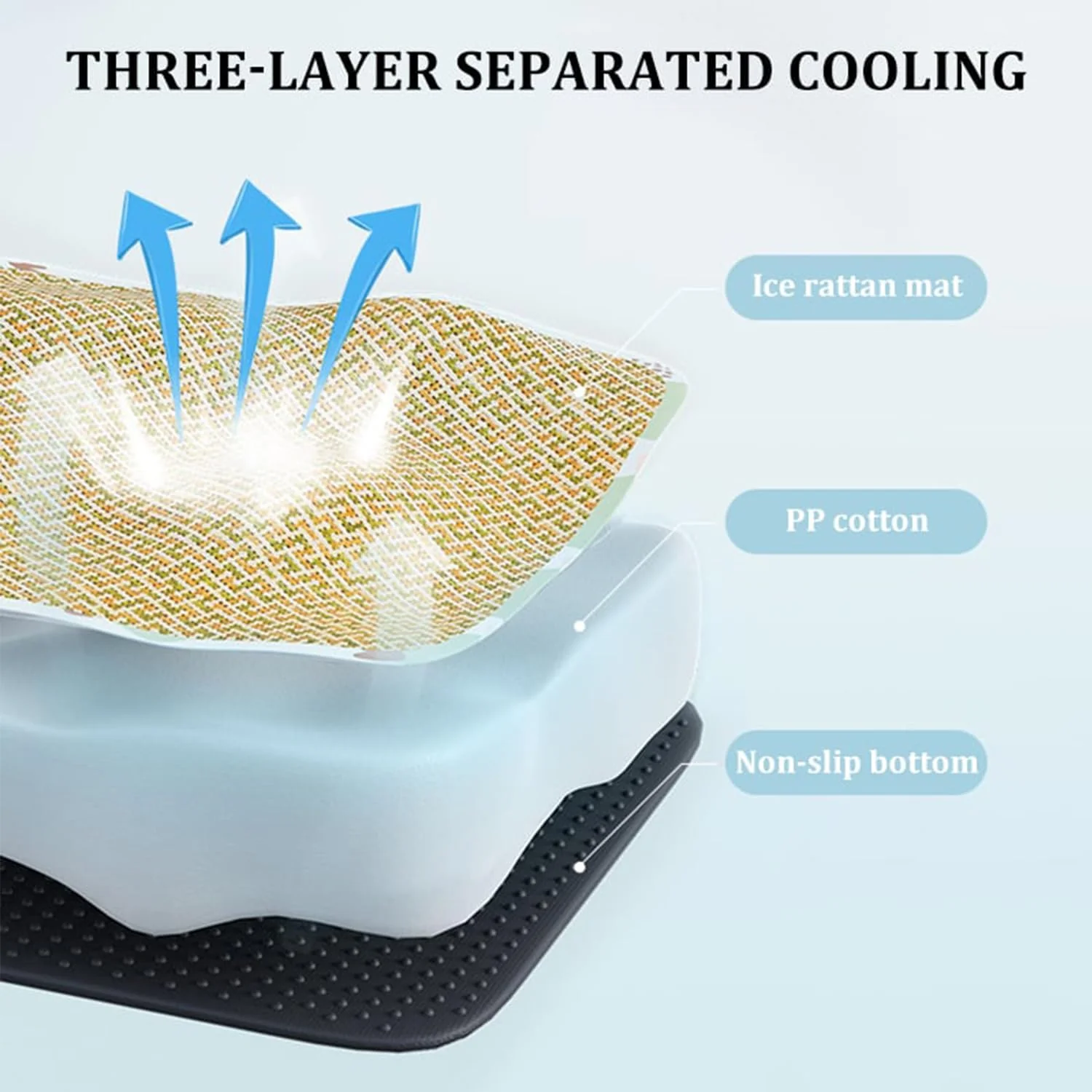 Breathable Rattan Cooling Pet Bed - Image 5