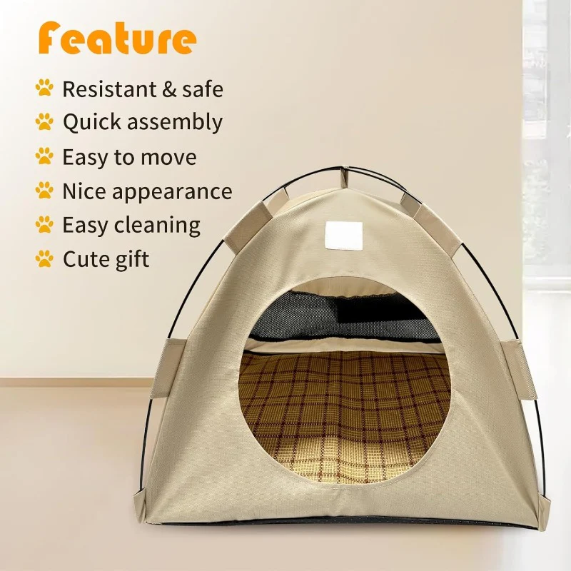 BreezyDen Pop-Up Pet Tent – Portable Hideaway for Cats & Small Dogs - Image 4
