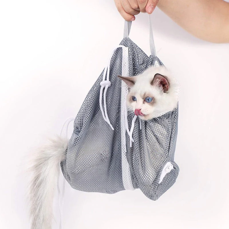 Cat Bathing & Grooming Restraint Bag – Keep Your Feline Calm & Secure - Image 5