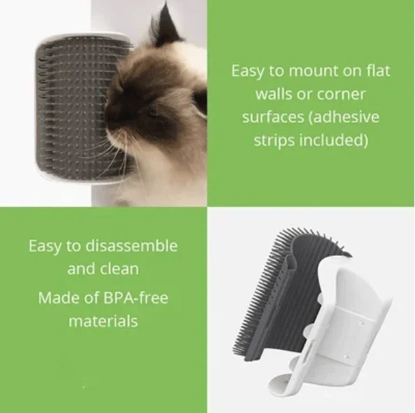 🔥🔥Cat Self Grooming Massage Toy Brush🌙 - Image 6