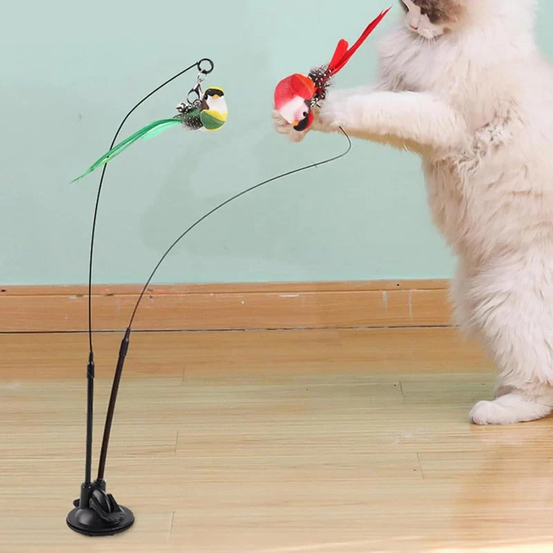 Double-Ended Suction Cup Cat Wand - Image 4