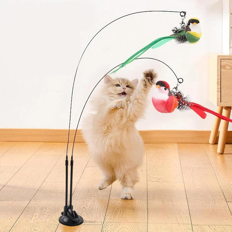 Double-Ended Suction Cup Cat Wand - Image 5