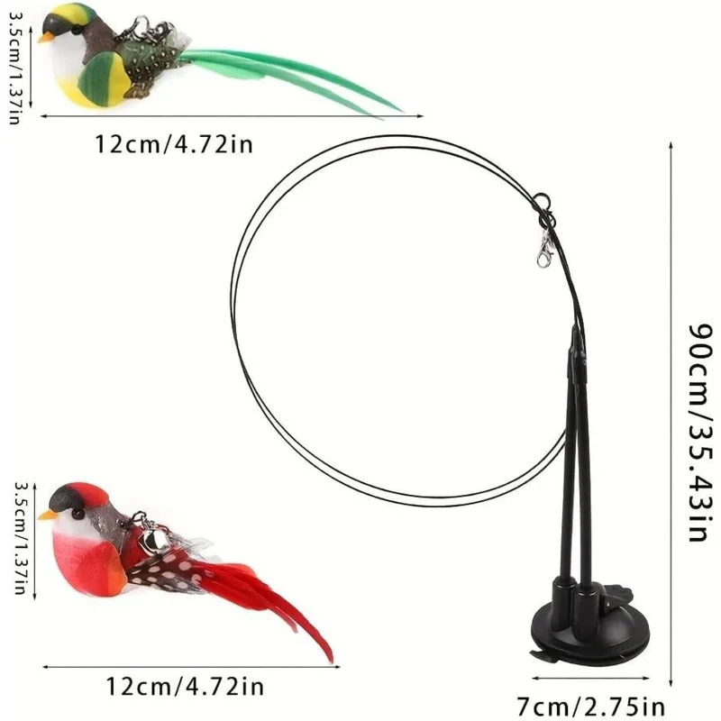 Double-Ended Suction Cup Cat Wand - Image 7