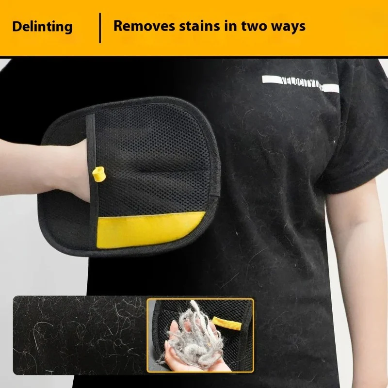 Woyuosn Double-sided Pet Grooming Gloves - Image 5