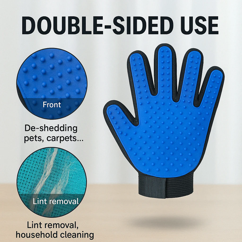 Dual-Action Groom & Lint Glove - Image 6