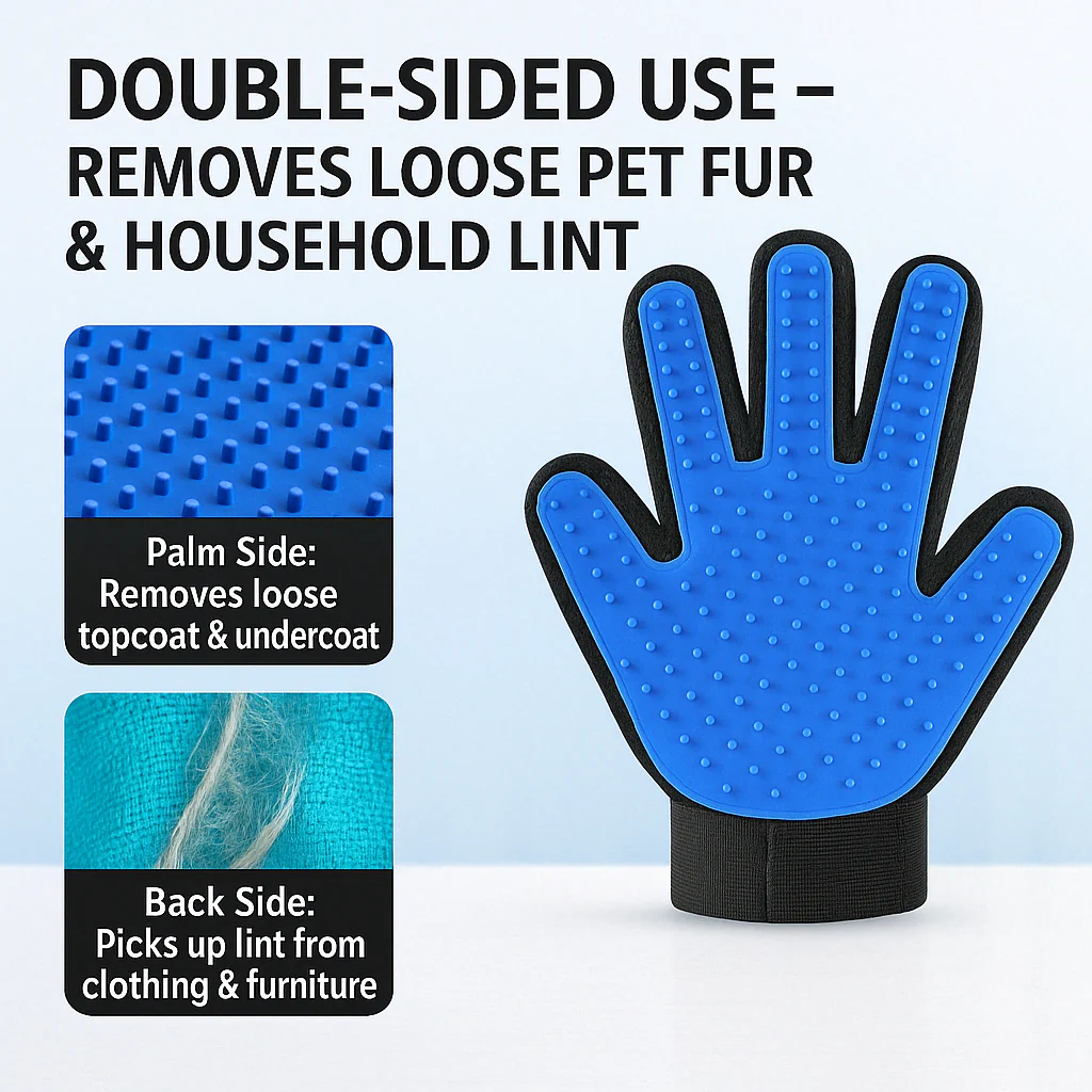 Dual-Action Groom & Lint Glove - Image 7