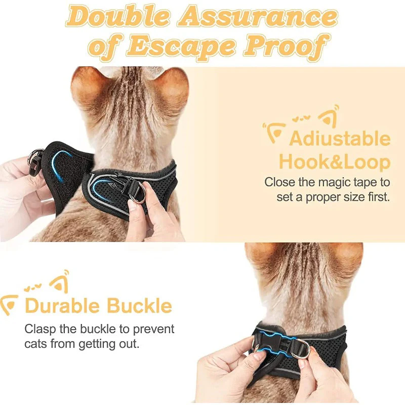 Escape-Proof Soft Mesh Harness - Image 5