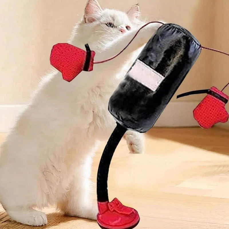 YoPoll Interactive Cat Punching Boxing Toy - Image 3