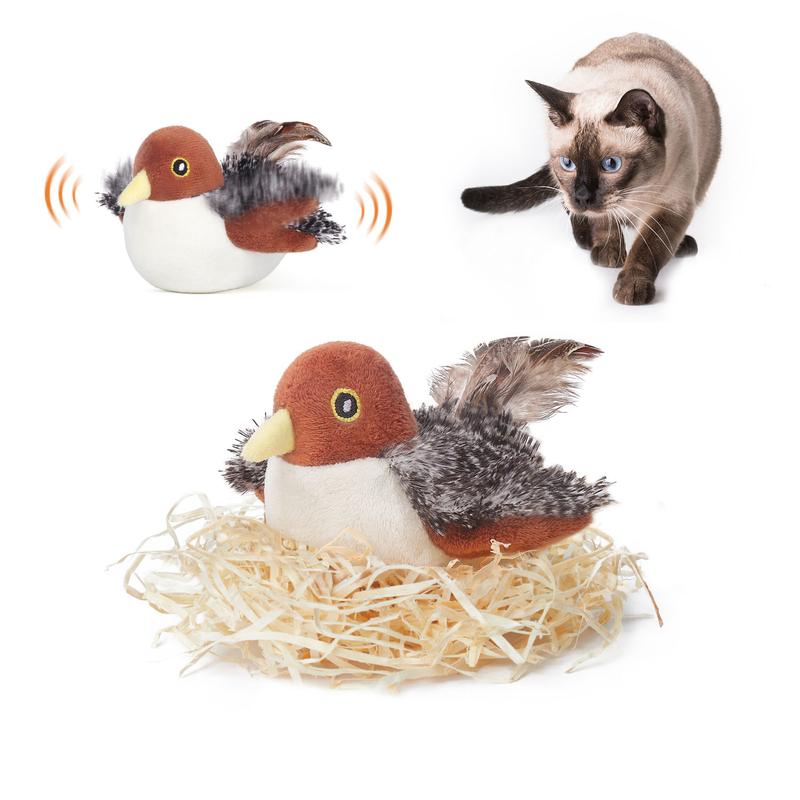 YoPoll Interactive Chirping Bird Cat Toy - Image 15
