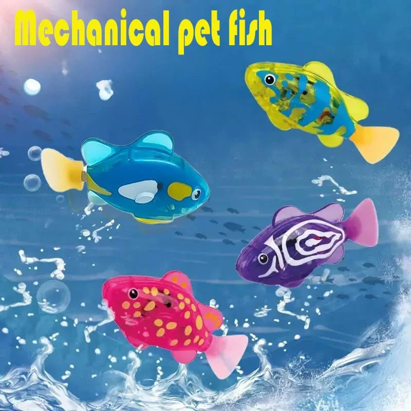 Interactive LED Robotic Fish Toy for Pets - Image 5