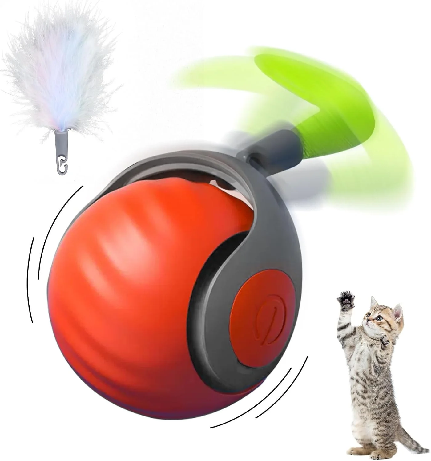 Interactive Rechargeable Cat Toy Ball - Image 7