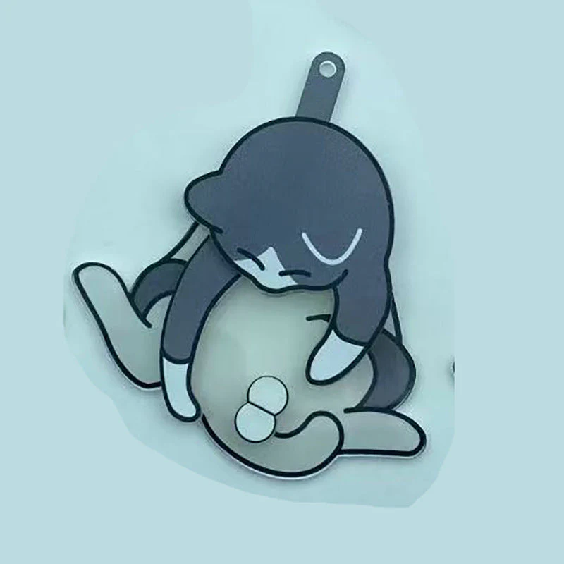Playing with eggs and kitten keychain - Image 5