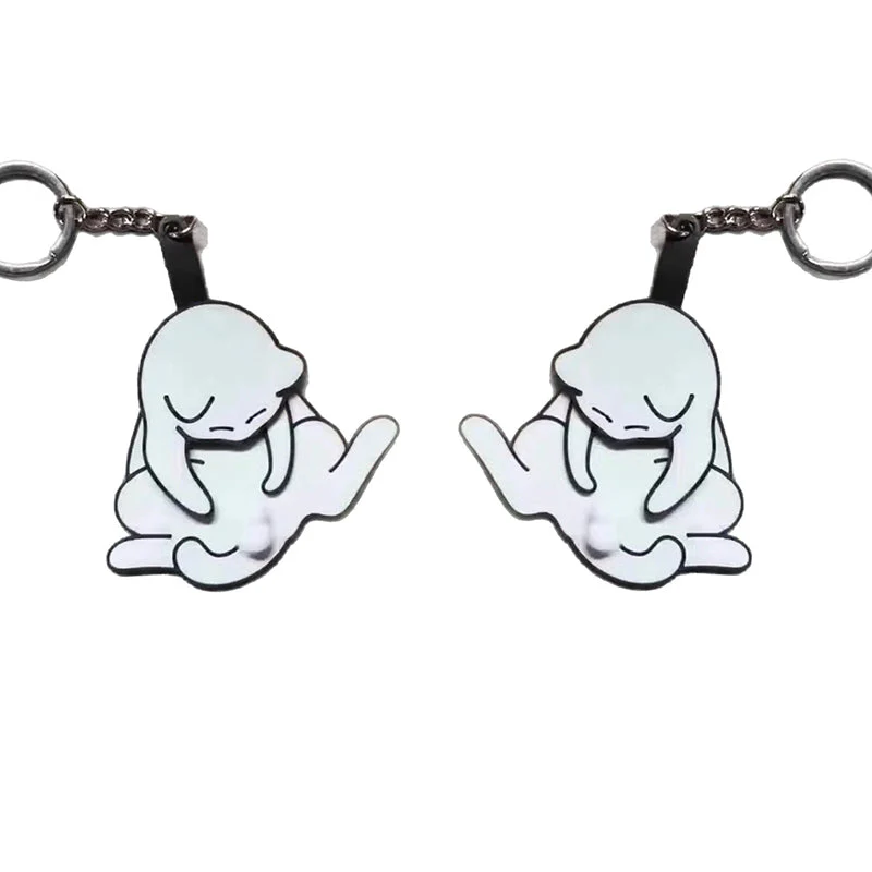 Playing with eggs and kitten keychain - Image 8