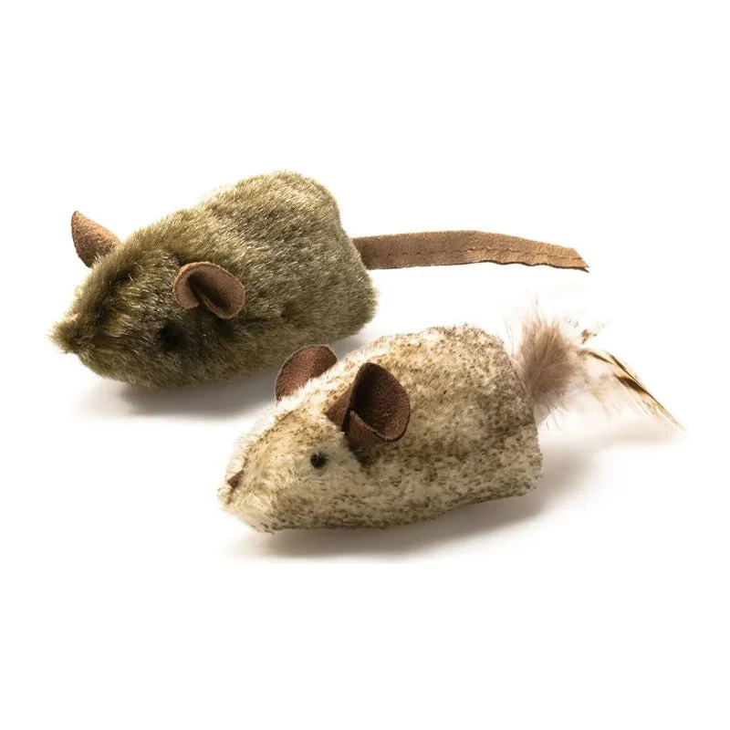 Realistic Mouse Cat Toy Set 2 Pieces - Image 8