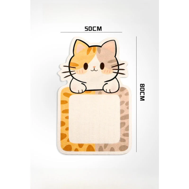 Self-Adhesive Cartoon Cat Scratcher Mat – Cute, Claw-Friendly Home Protection - Image 22