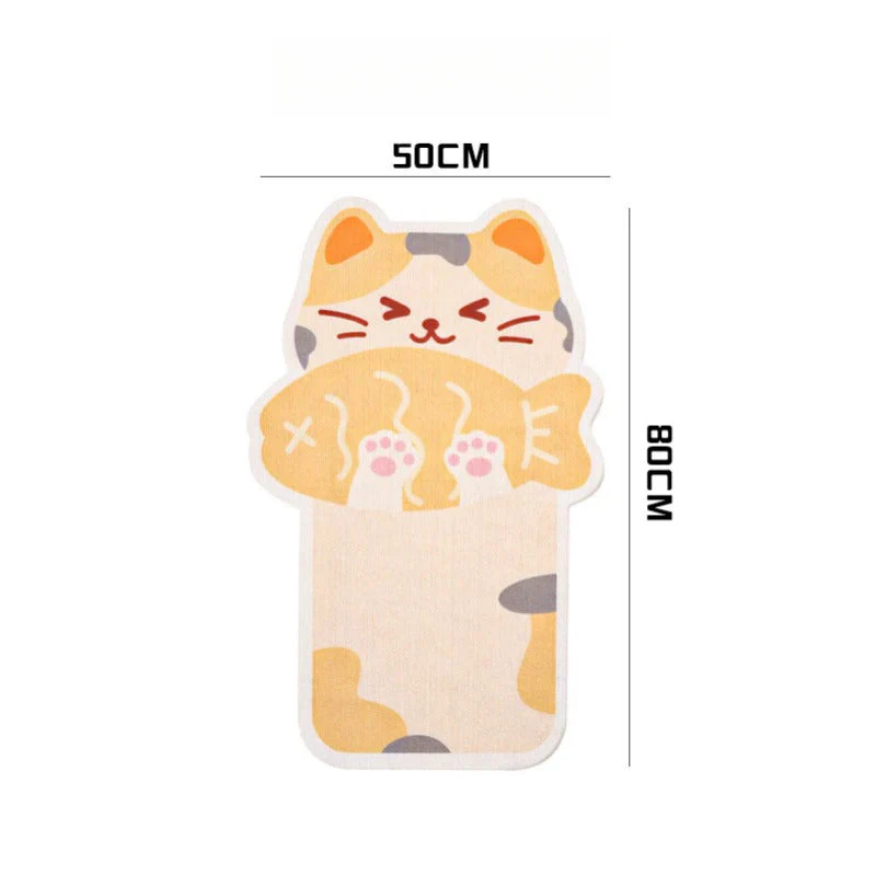Self-Adhesive Cartoon Cat Scratcher Mat – Cute, Claw-Friendly Home Protection - Image 24