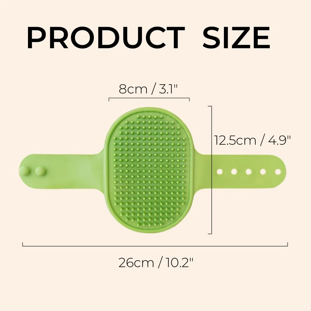 Silicone Grooming Strap Pad – 2-in-1 Self-Groomer - Image 3