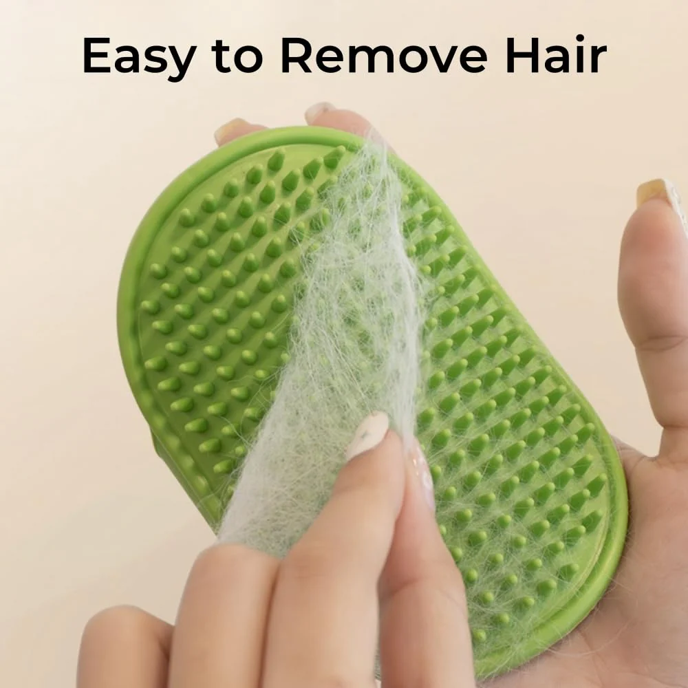 Silicone Grooming Strap Pad – 2-in-1 Self-Groomer - Image 4
