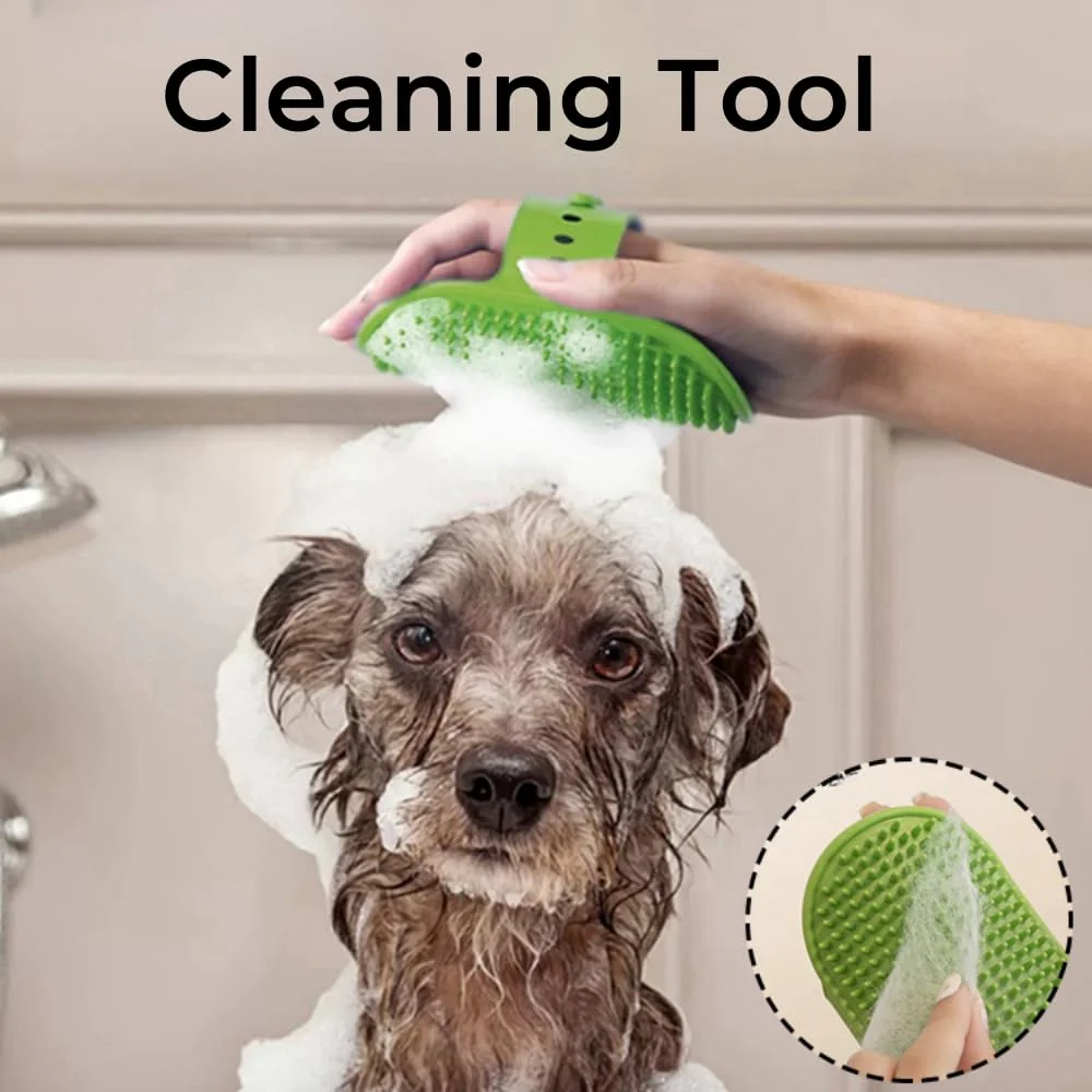 Silicone Grooming Strap Pad – 2-in-1 Self-Groomer - Image 5