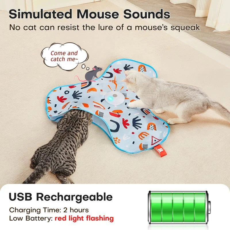 Smart Interactive Hide & Seek Cat Toy - Image 5