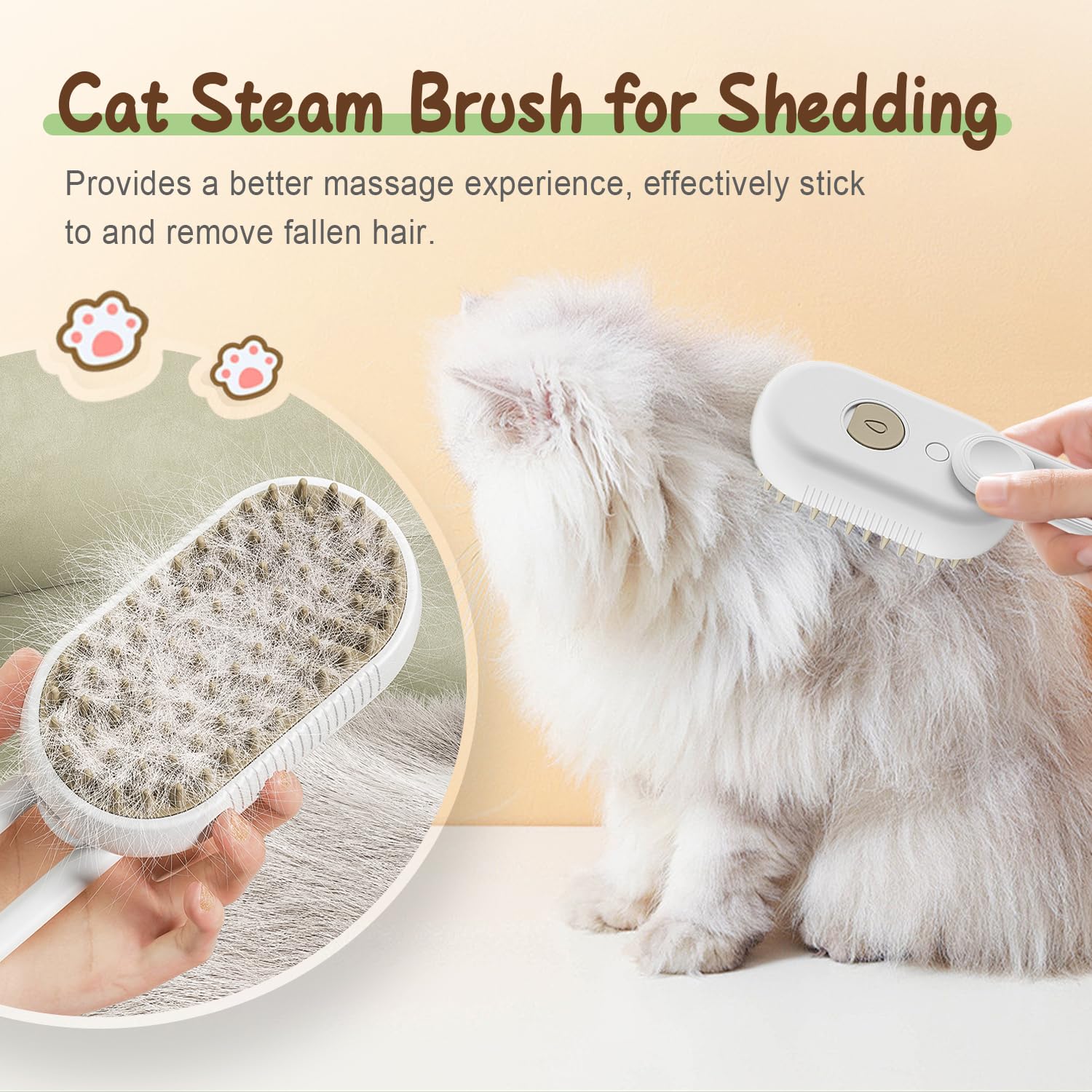 PuffEase Spritz: Quick & Easy Pet Hair Remover Comb - Image 5