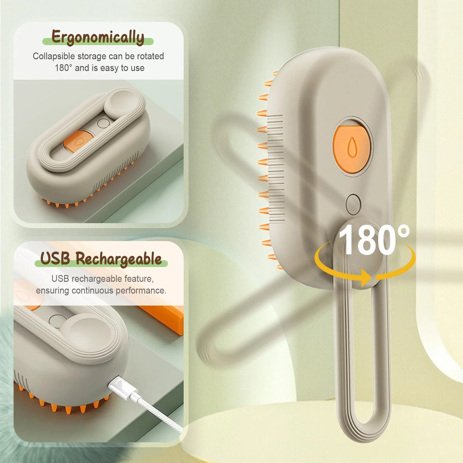 PuffEase Spritz: Quick & Easy Pet Hair Remover Comb - Image 6