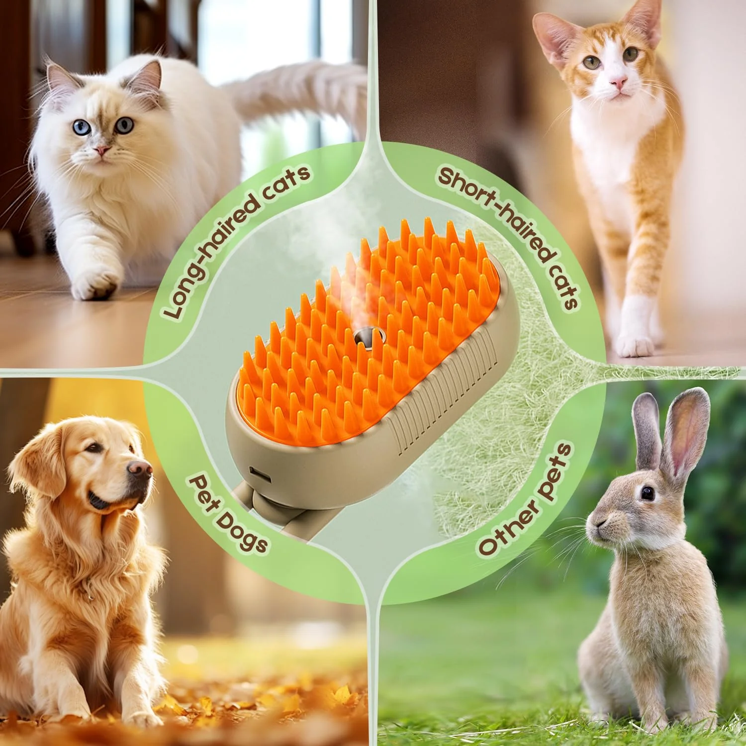 PuffEase Spritz: Quick & Easy Pet Hair Remover Comb - Image 8