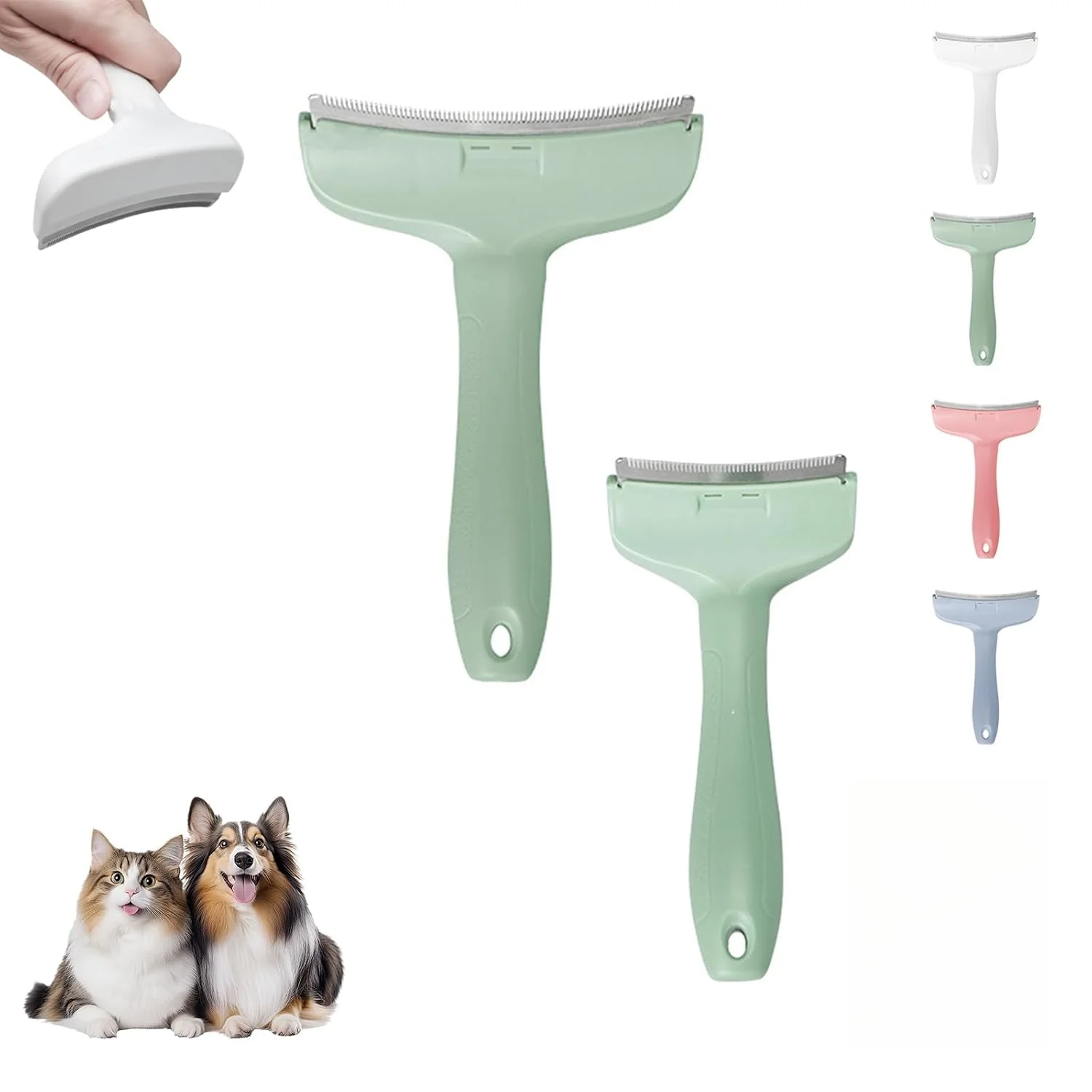 V-Tooth Deshedding Comb for Pets - Image 11
