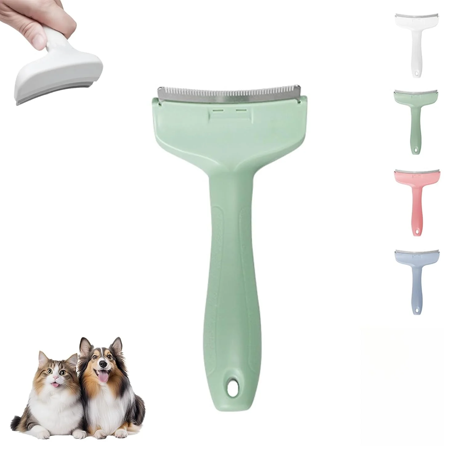 V-Tooth Deshedding Comb for Pets - Image 8
